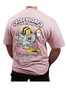 Jack&Jones - 12254168 - Jor Toast Tee SS Crew Neck TG LN - Pink Nectar - Oversize - T-shirt