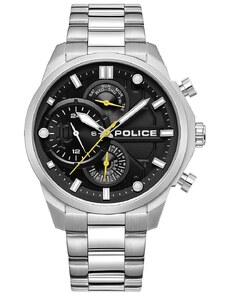 POLICE Reactor - PEWGK0039204, Silver case with Stainless Steel Bracelet