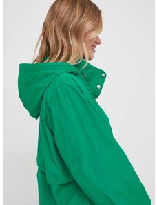 Μπουφάν Tommy Hilfiger χρώμα: πράσινο