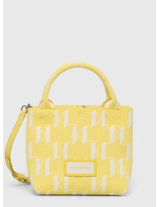 Τσάντα Karl Lagerfeld χρώμα: κίτρινο