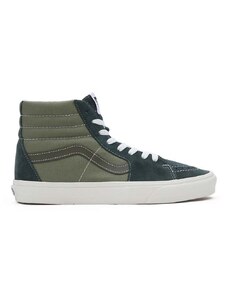 Πάνινα παπούτσια Vans SK8-Hi χρώμα: πράσινο, VN000CMXCX11