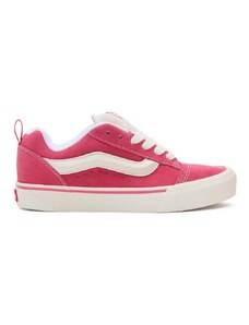 Σουέτ sneakers Vans Knu Skool χρώμα: ροζ, VN0009QCBJ11
