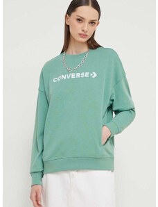 Μπλούζα Converse χρώμα: πράσινο