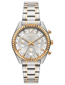 VOGUE Happy Sport 612572 Crystals Multifunction Two Tone Stainless Steel Bracelet