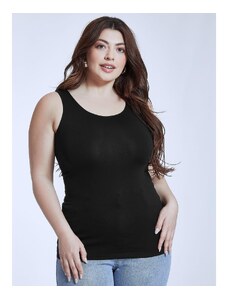 Celestino Αμάνικη μπλούζα μαυρο για Γυναίκα