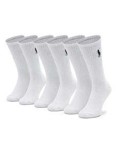 Σετ 3 ζευγάρια ψηλές κάλτσες unisex Polo Ralph Lauren