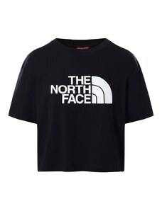 THE NORTH FACE W S/S CROPPED EASY TEE NF0A87NAJK3-JK3 Μαύρο