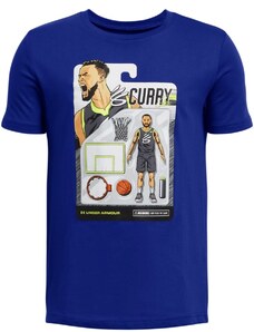 T-shirt Under Armour Curry Animated Tee 1-BLU 1383860-400