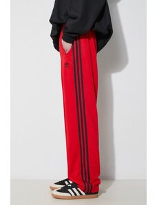 Παντελόνι φόρμας adidas Originals χρώμα κόκκινο IM9809