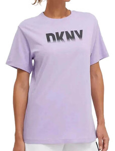 D.K.N.Y Γυναικεία Κοντομάνικη Μπλούζα DKNY - Logo DP3T9626 00D1