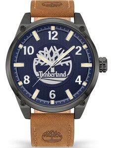 TIMBERLAND CARATUNK-Z - TDWGA9000501, Anthracite case with Brown Leather Strap