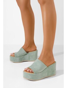 Zapatos Παντόφλες με πλατφόρμα Belona πρασινο