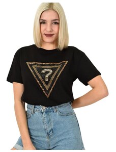 Potre Γυναικείο T-shirt με σχέδιο και στρας