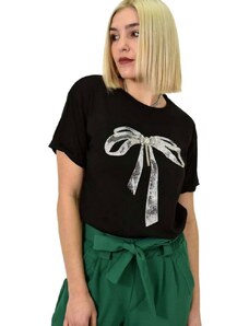 Potre Γυναικείο T-shirt με σχέδιο φιόγκο