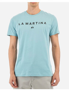 Ανδρική Κοντομάνικη Μπλούζα La Martina - 3LMYMR005 03227