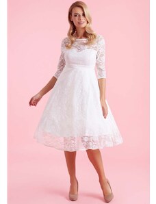 PerfectDress.gr vintage bridal λευκό φόρεμα δαντέλα