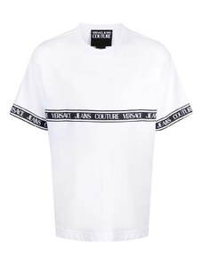 VERSACE JEANS COUTURE T-Shirt 76Up601 R All Over 76GAHC06CJ01C 003 white