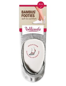 Bellinda BAMBOO FOOTIE SOCKS - Bamboo very low women's socks - black