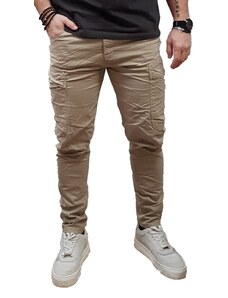 Cover Jeans Cover - Hummer - T0187-28 - Beige - Slim Fit - Παντελόνι Υφασμάτινο