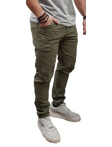 Cover Jeans Cover - Hummer - T0187-28 - Khaki - Slim Fit - Παντελόνι Υφασμάτινο