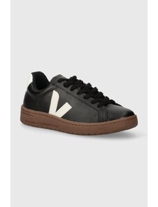Δερμάτινα αθλητικά παπούτσια Veja Urca χρώμα: μαύρο, UC0703507