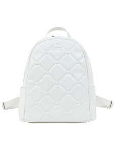 Τσάντα πλάτης άσπρη DOCA 20468