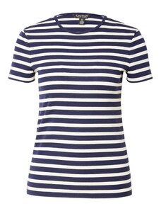 Lauren Ralph Lauren Μπλουζάκι ναυτικό μπλε / λευκό