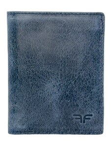 Forest Δερμάτινο Unisex Πορτοφόλι Καρτών 7080H Μπλε