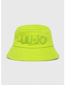 Βαμβακερό καπέλο Liu Jo χρώμα: πράσινο