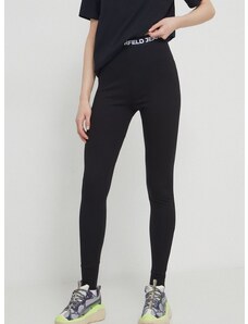 Κολάν Karl Lagerfeld Jeans χρώμα: μαύρο
