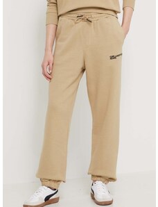 Παντελόνι φόρμας Karl Lagerfeld Jeans χρώμα: μπεζ
