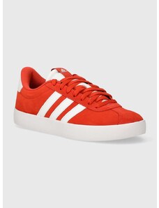 Αθλητικά adidas COURT χρώμα: κόκκινο, ID9185