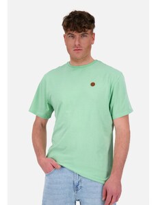 Alife and Kickin MADDOXAK A Green Fig Melange T-Shirt