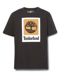 TIMBERLAND T-Shirt Stack Logo Colored Short Sleeve TB0A5QS20011 001 black