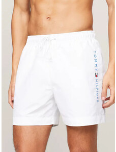 Tommy Hilfiger ανδρικό συνθετικό μαγιό shorts λευκό UM0UM03258-YCF