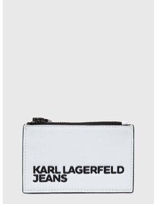 Πορτοφόλι Karl Lagerfeld Jeans χρώμα: άσπρο
