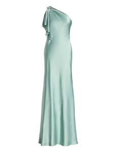 RALPH LAUREN Φορεμα Hammered Charm-Gown W/ Trim 253909454005 soft laurel