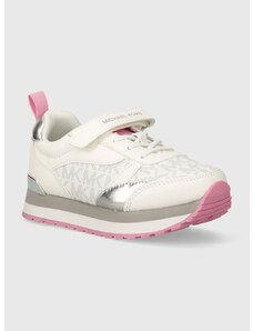 Παιδικά αθλητικά παπούτσια Michael Kors χρώμα: άσπρο