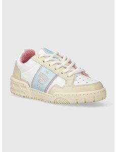 Δερμάτινα αθλητικά παπούτσια Chiara Ferragni Sneakers χρώμα: άσπρο, CF3300_325