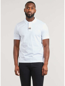 Boss Polo μπλούζα Parlay 424 κανονική γραμμή λευκό
