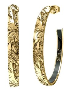 Guess Jewellery GUESS STEEL Σκουλαρίκια από Ανοξείδωτο ατσάλι Gold JUBE04123JWYGBKT/U