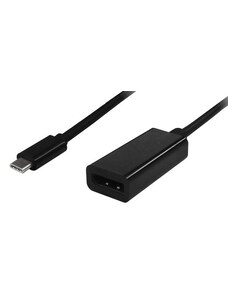 POWERTECH αντάπτορας USB Type-C σε DisplayPort PTH-039, 4K, ασημί