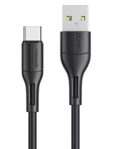 USAMS καλώδιο USB-C σε USB SJ501, 2A, 1m, μαύρο