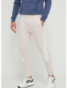 Παντελόνι φόρμας adidas χρώμα: ροζ, IR9155
