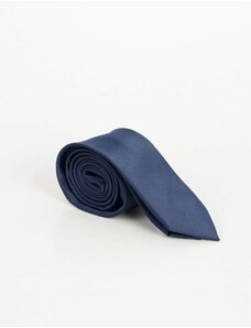 Huxley and Grace Ανδρική μπλε μονόχρωμη γραβάτα 28582K