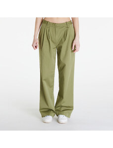 Γυναικεία παντελόνια canvas Calvin Klein Jeans Utility Pant Green