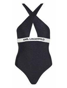 KARL LAGERFELD Μαγιο Logo Swimsuit W/ Elastic 240W2220 999 black