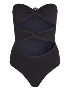 KARL LAGERFELD Μαγιο Karl Dna Strapless Swimsuit 240W2200 999 black