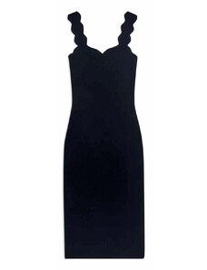 TED BAKER Φορεμα Sharmay Scallop Detail Bodycon Dress 274546 black
