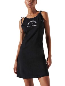 KARL LAGERFELD Φορεμα Logo Short Beach Dress 241W2224 999 black